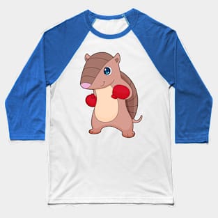 Armadillo Boxing Boxer Boxing gloves Baseball T-Shirt